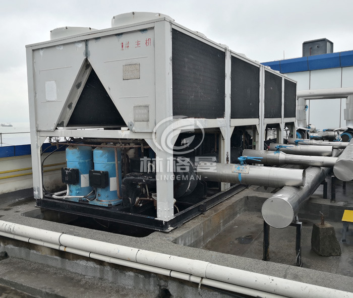 深圳前灣燃機電廠(chǎng)綜合樓屋面空調系統減震降噪工程